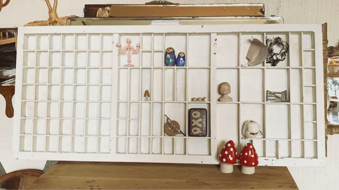 希少　アンティーク　プリンタートレイ　シャビー　フランス