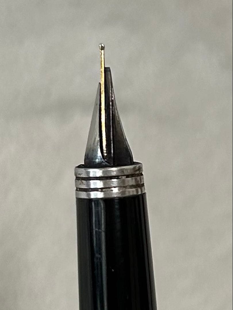 dunhill 万年筆 ブラック ゴールド コンビ