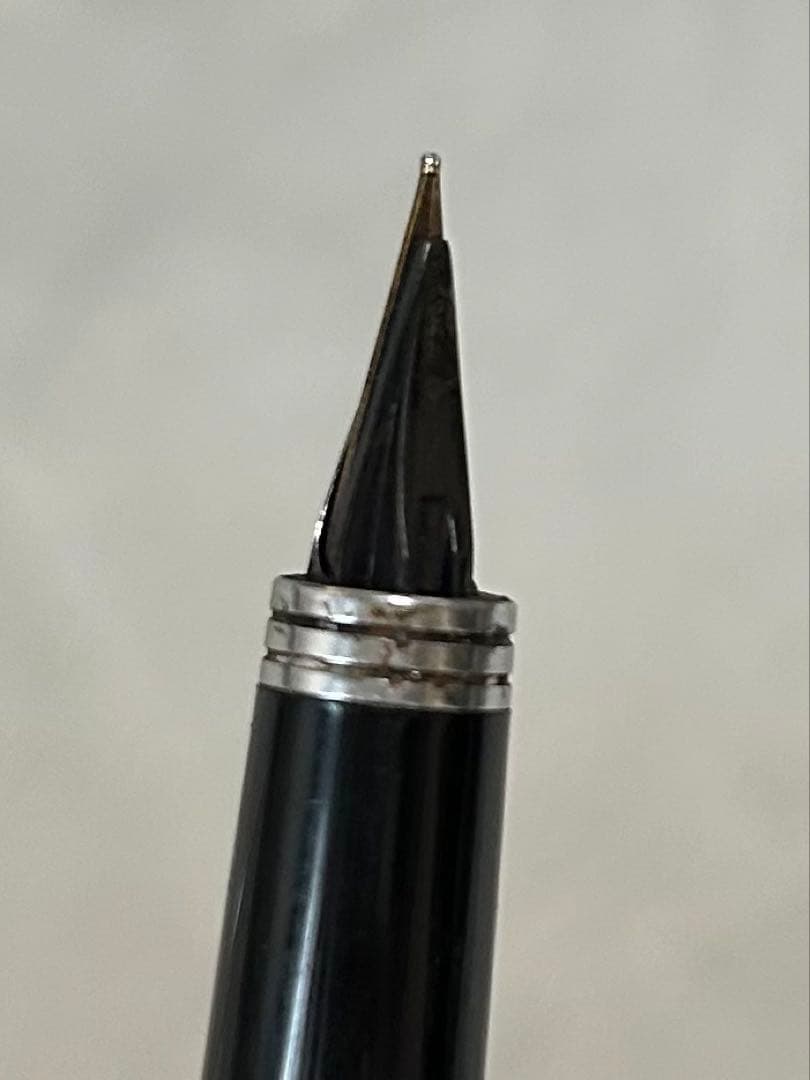 dunhill 万年筆 ブラック ゴールド コンビ