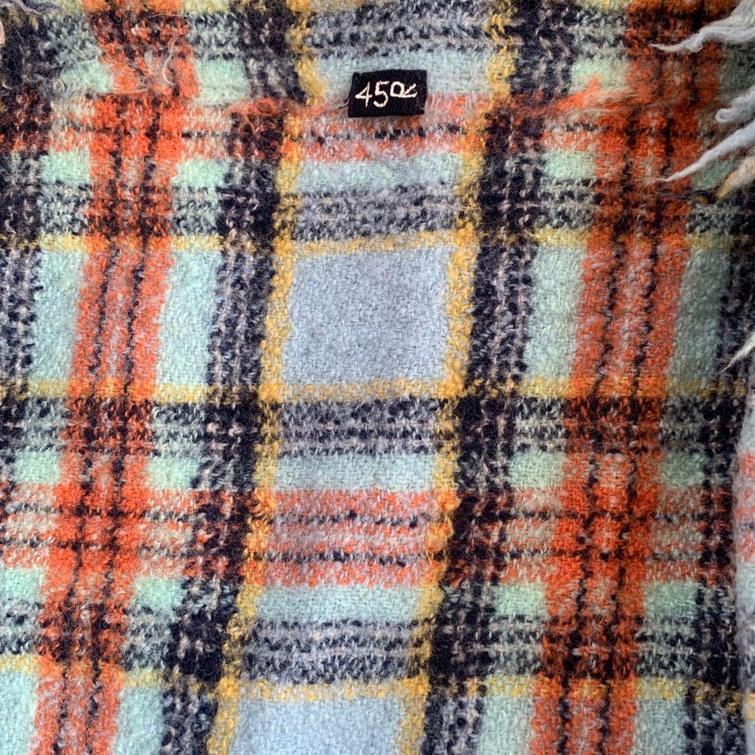 45Rインドメリノ縮絨ロングカシュクール 45rpm