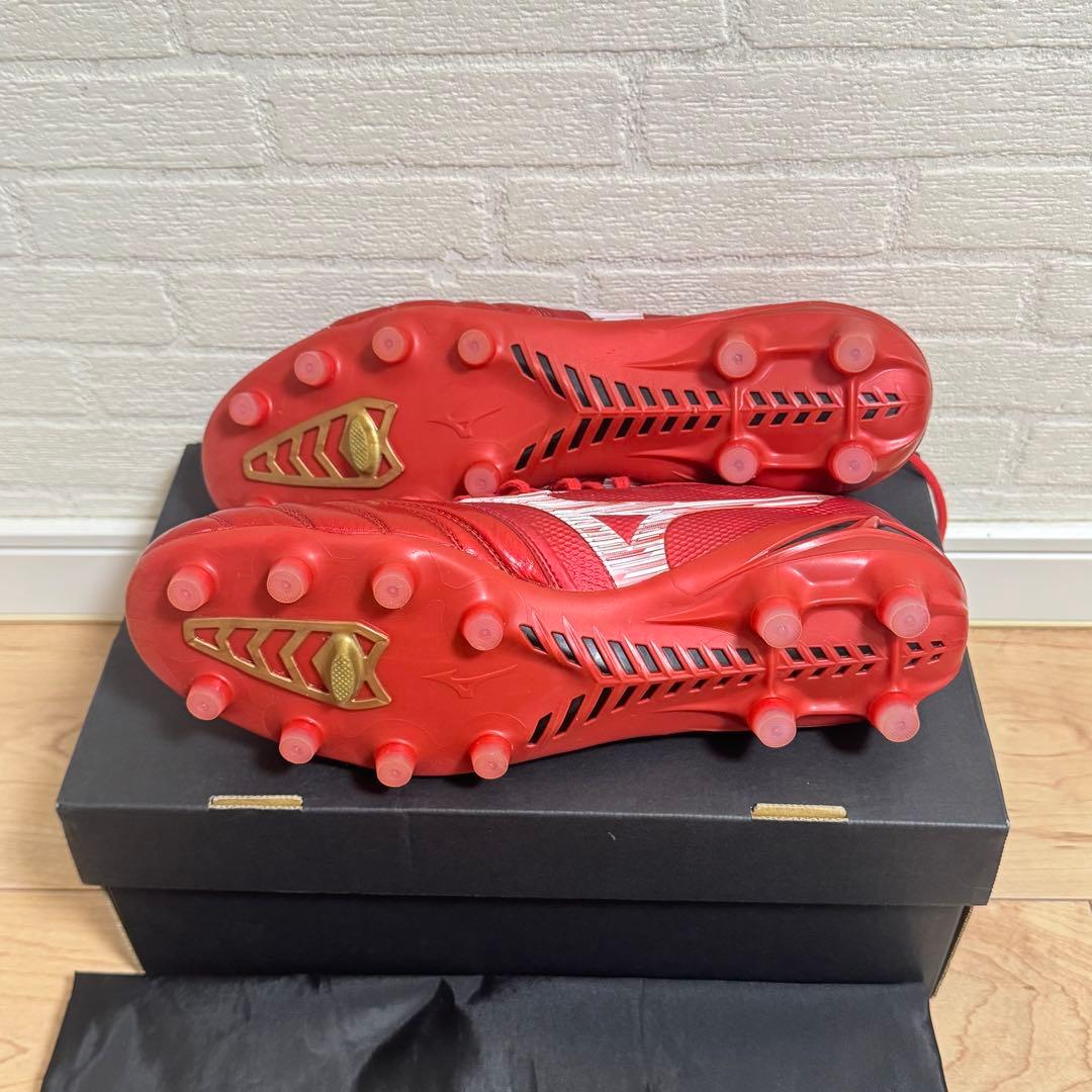 Mizuno Morelia NEO サッカーシューズ レッド 日本製
