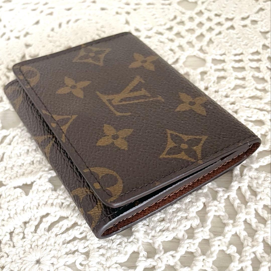 極美品　現行　ルイヴィトン　RFID搭載　アンヴェロップ　カルトドゥヴィジット