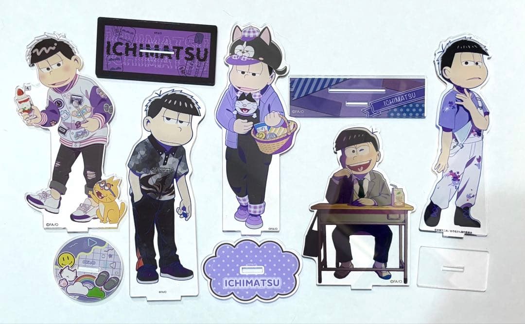 おそ松さん 松野一松 アクリルスタンド セット