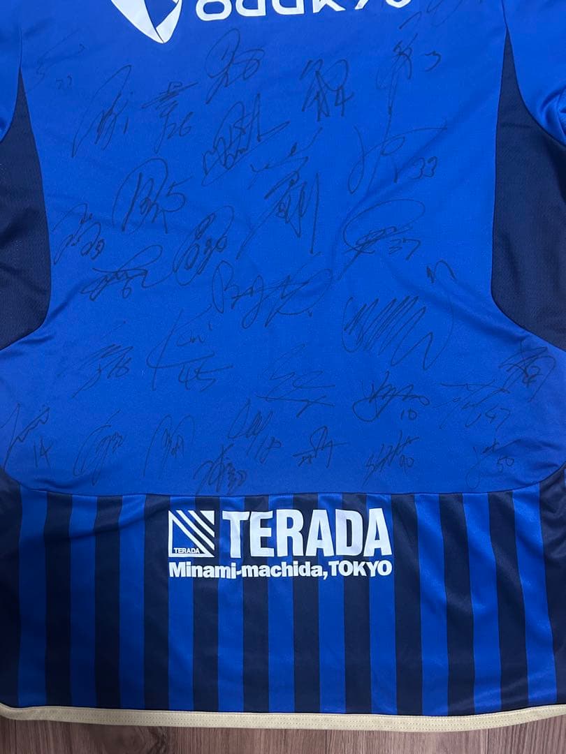 ＦＣ町田ゼルビア　2024ユニフォームFP1st サイン入り