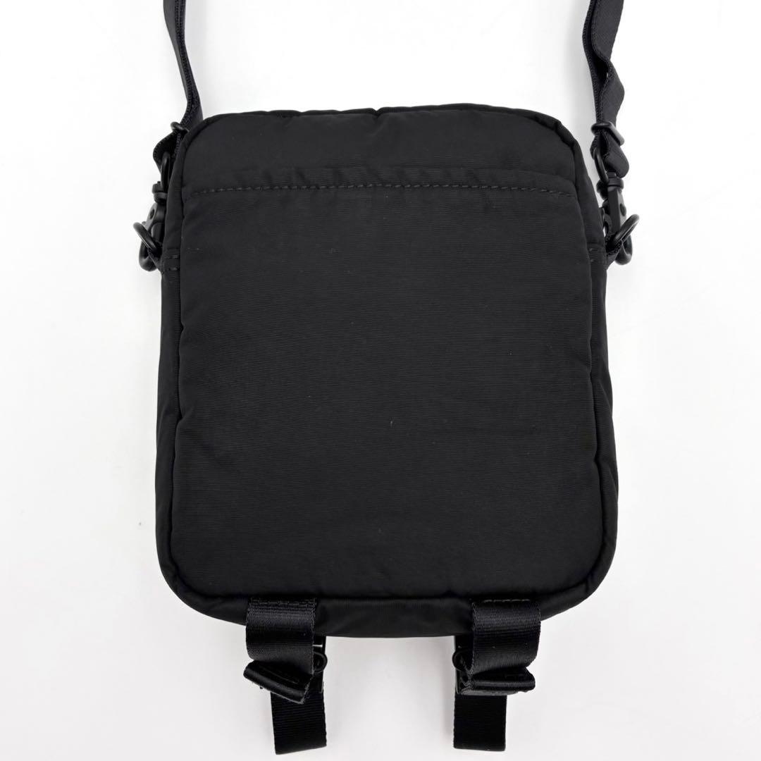 ポーター センシズ ヴァーティカル ショルダーバッグ 黒 ナイロン 男女兼用