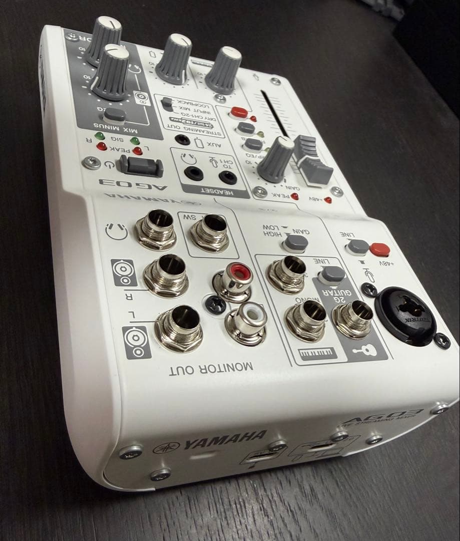 YAMAHA AG03 MK2 ストリーミングミキサー