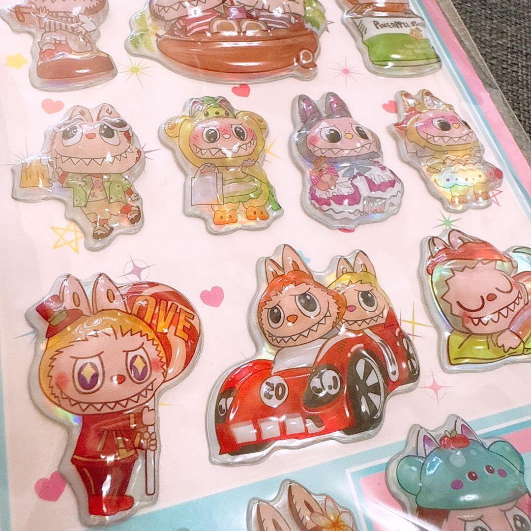 おまとめ売り40枚セット　ラブブシール　ボンボンロップシール