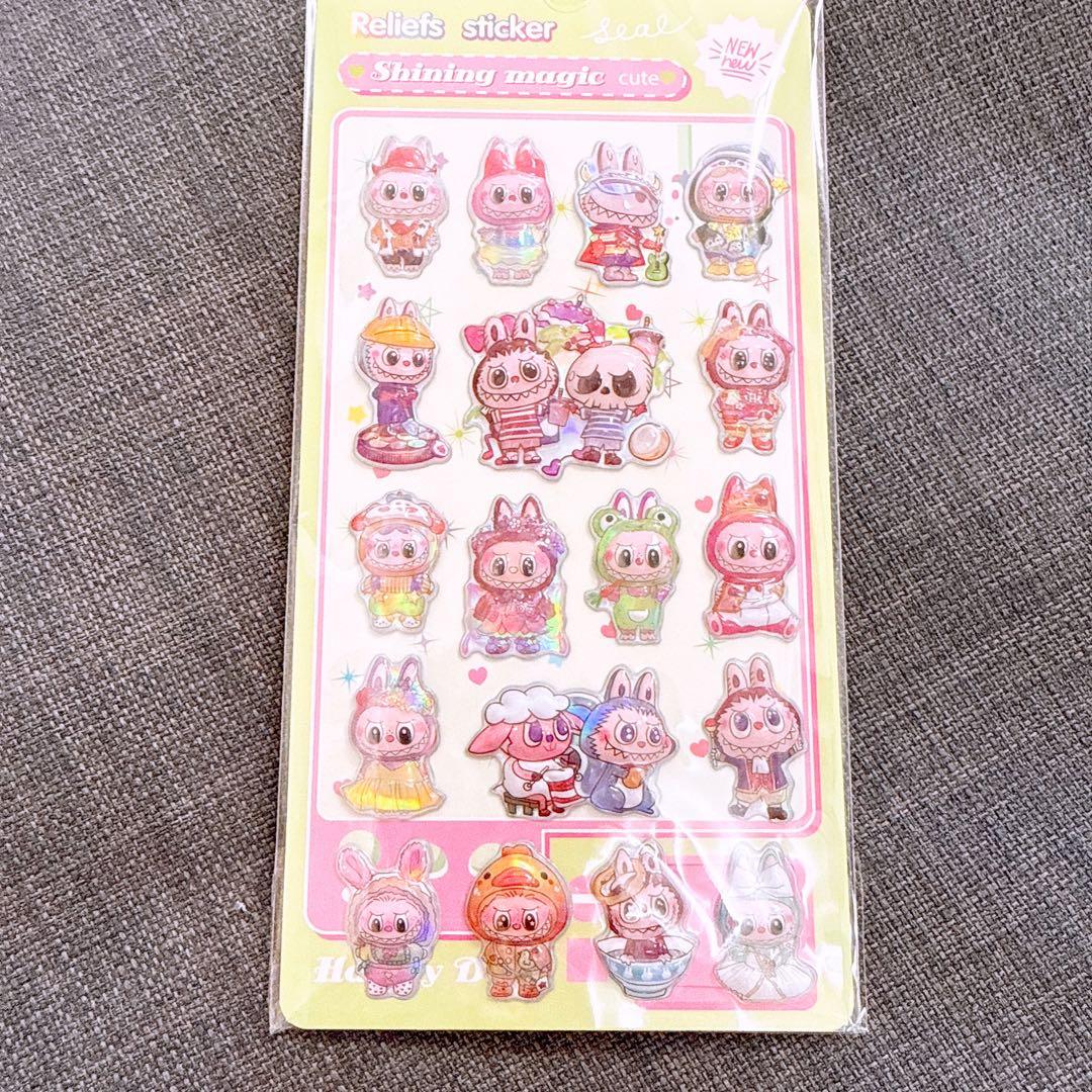 おまとめ売り40枚セット　ラブブシール　ボンボンロップシール