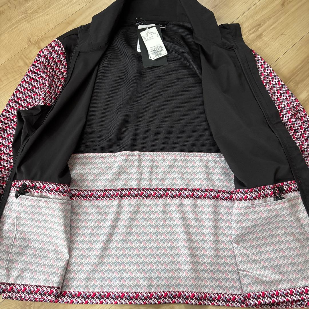 新品　ジェイリンドバーグ　レディース　ゴルフ　ウィンドブレーカージャケット　M