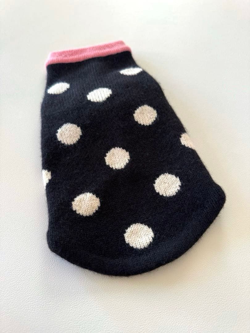 【ほぼ未使用】フィフィ&ロメオ カシミヤ100% ニット＋ボレロセット 黒 SS