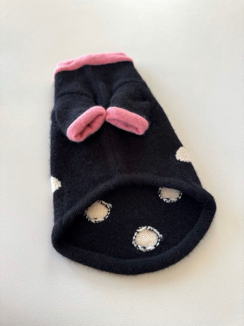 【ほぼ未使用】フィフィ&ロメオ カシミヤ100% ニット＋ボレロセット 黒 SS