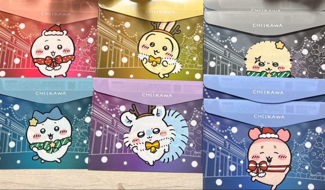 ちいかわ　セブン　ノート　フラットケース　缶ミラー　66コンプリートセット