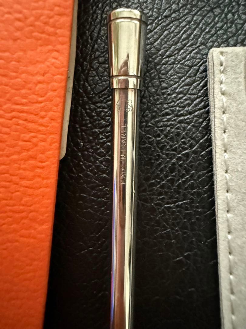 美品☆ケース付　エルメス HERMES スターリングシルバー925 ボールペン