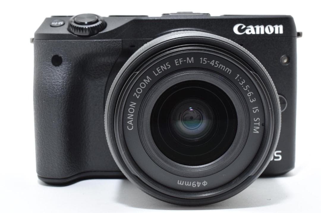 美品 Canon EOS M3 レンズキット★WiFi搭載&高画質タッチパネル★