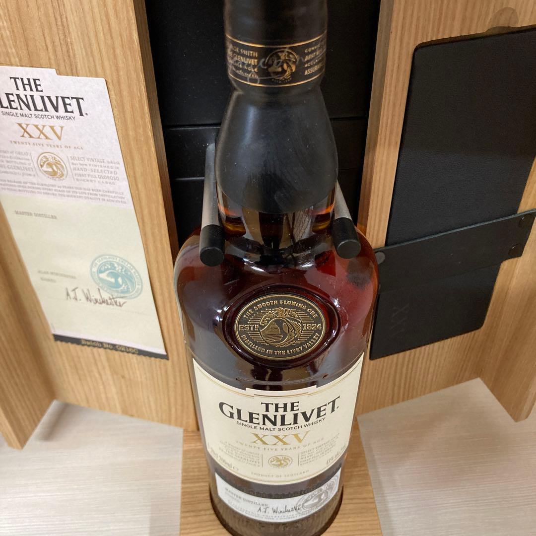THE GLENLIVET XXV グレンリベット 25年750ml ウイスキー