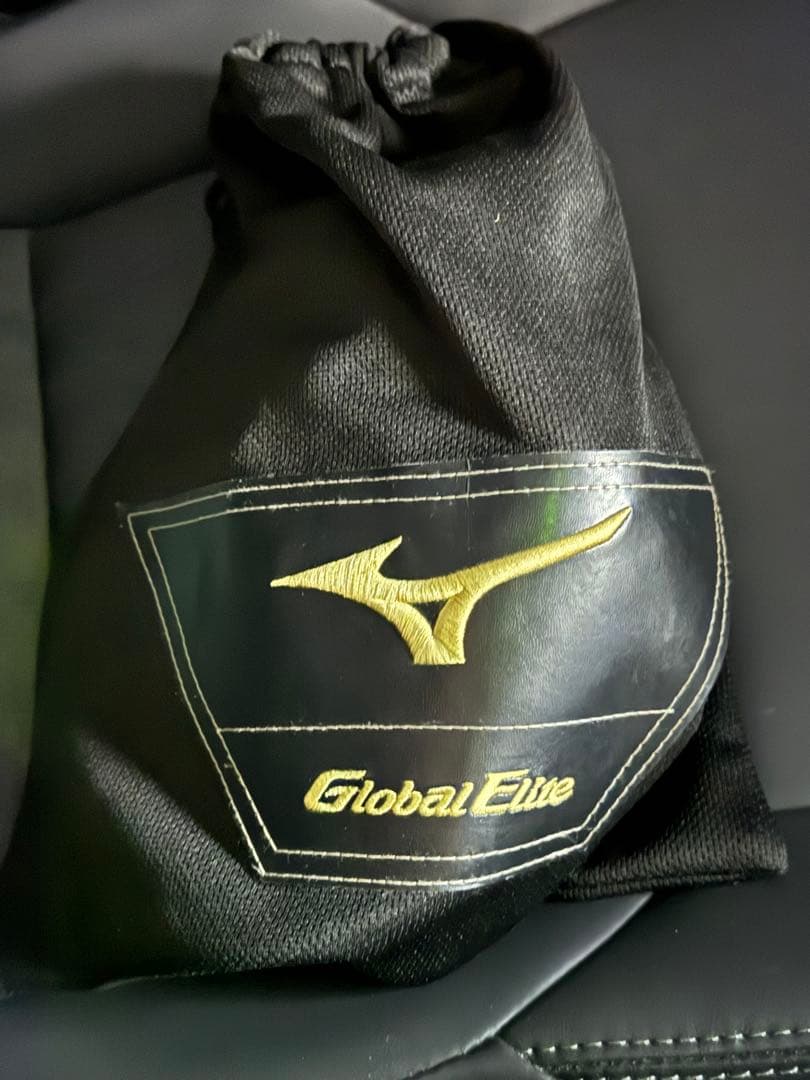 Mizuno Global Elite 大人用　軟式グローブ イエロー　内野手用