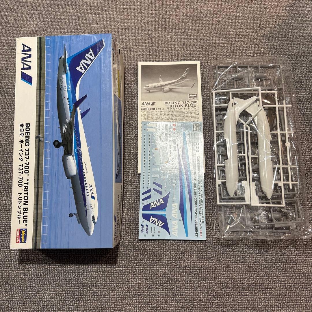 ハセガワ 1/200 737 320 321 5機セット