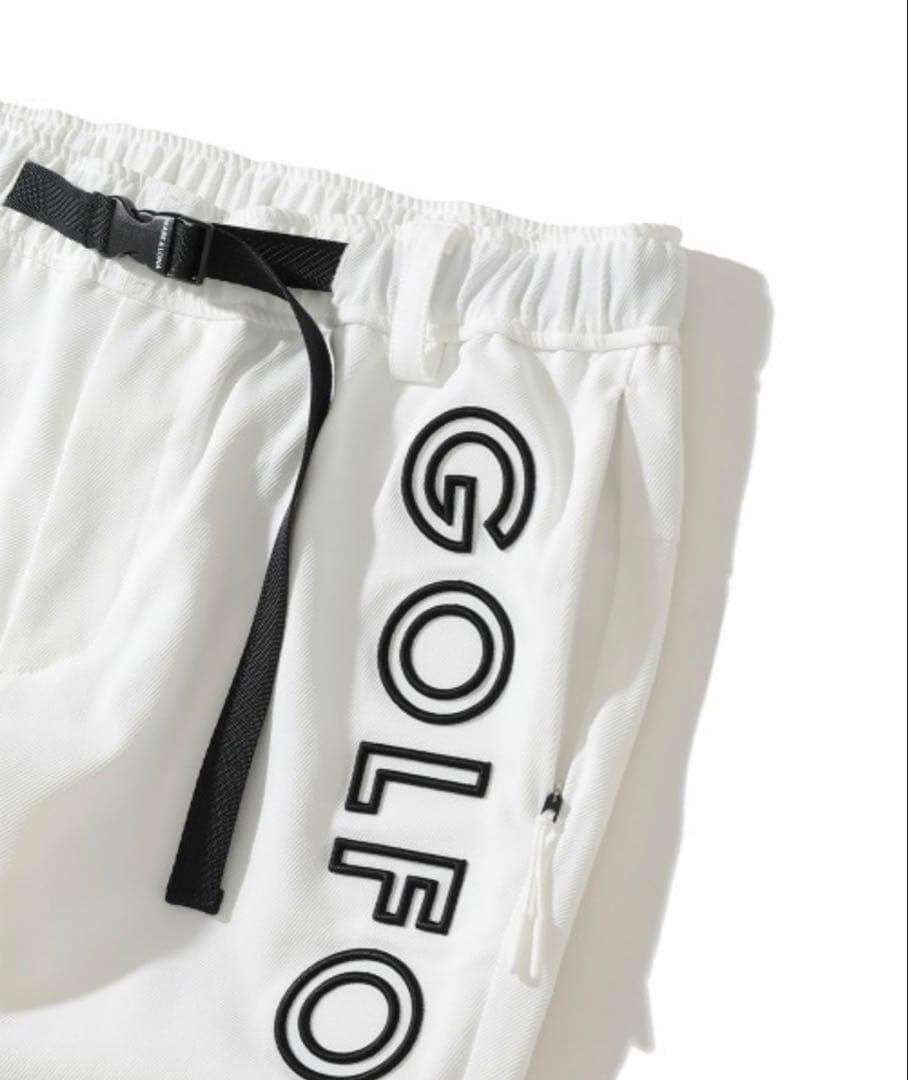 GOLFOR DIE ホワイトパンツ メンズ