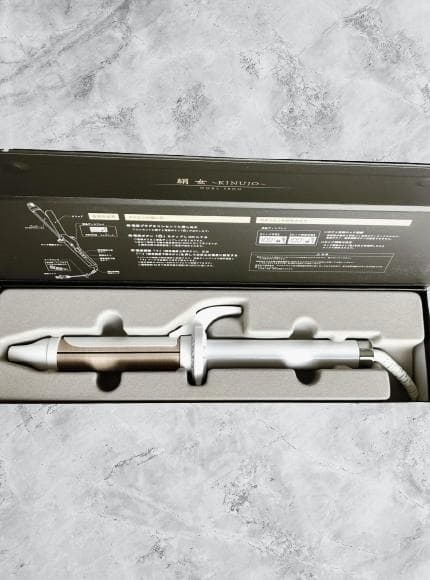 新品 未使用 絹女 KINUJO KC032 カールヘアアイロン 32mm