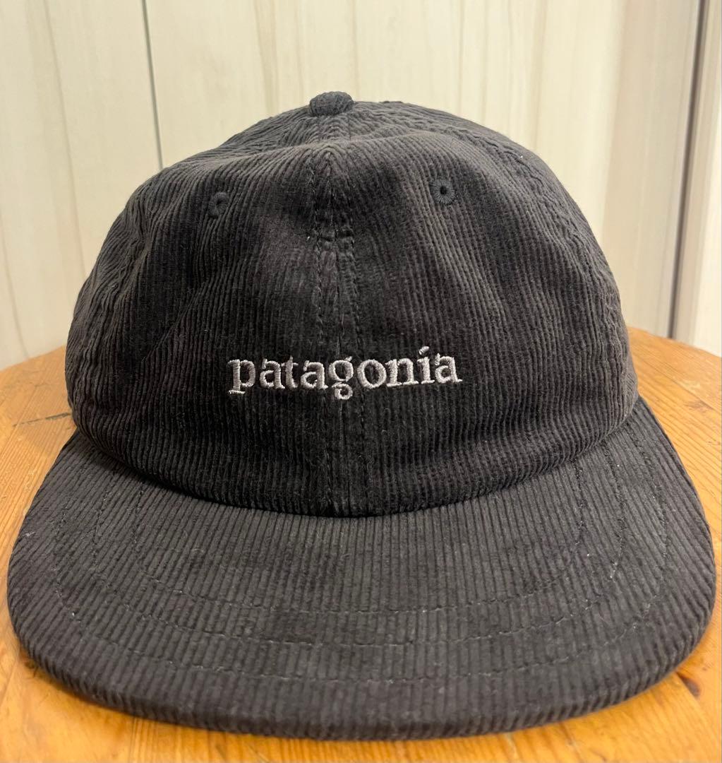 新品 Patagonia パタゴニア コーデュロイ ブラック 黒 キャップ