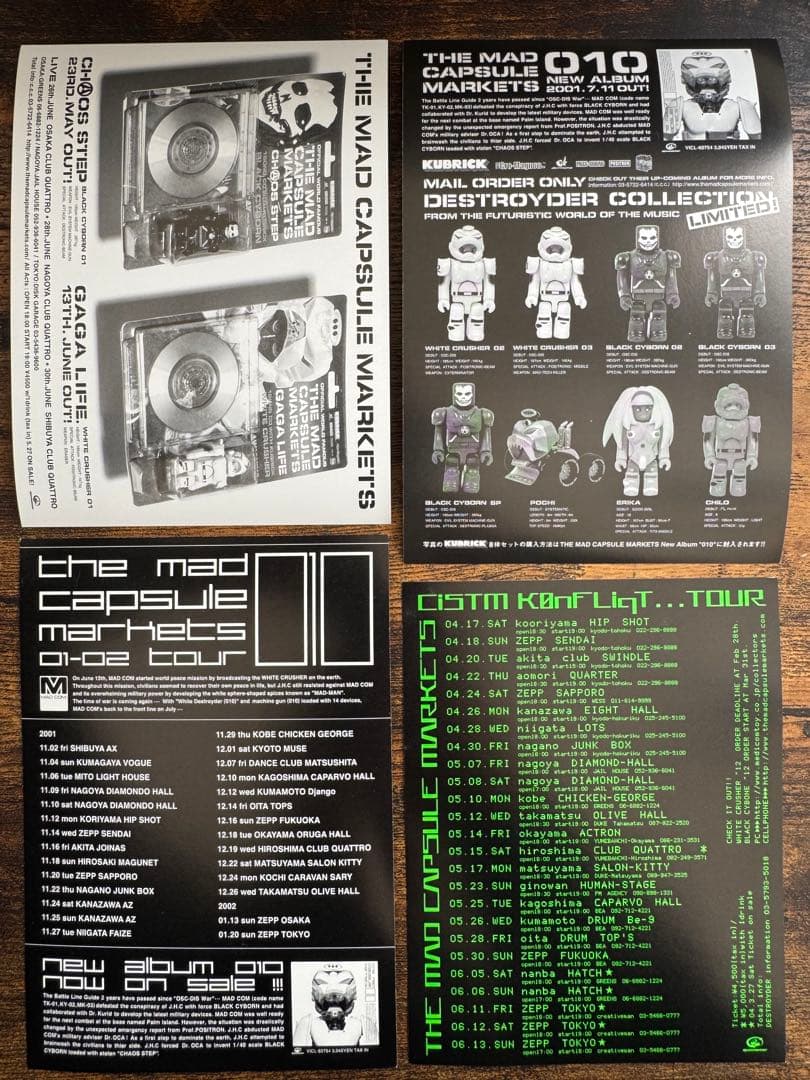 マッドカプセルマーケッツ限定Tシャツ黒Mブラックサイボーン