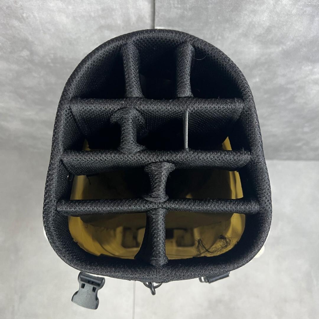 MEGA　メガゴルフ　ハードキャディバッグ　10分割　カート式　2輪キャスター