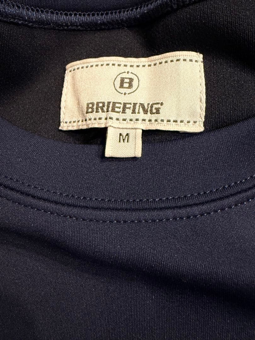 BRIEFING ネイビー トレーナー Mサイズ