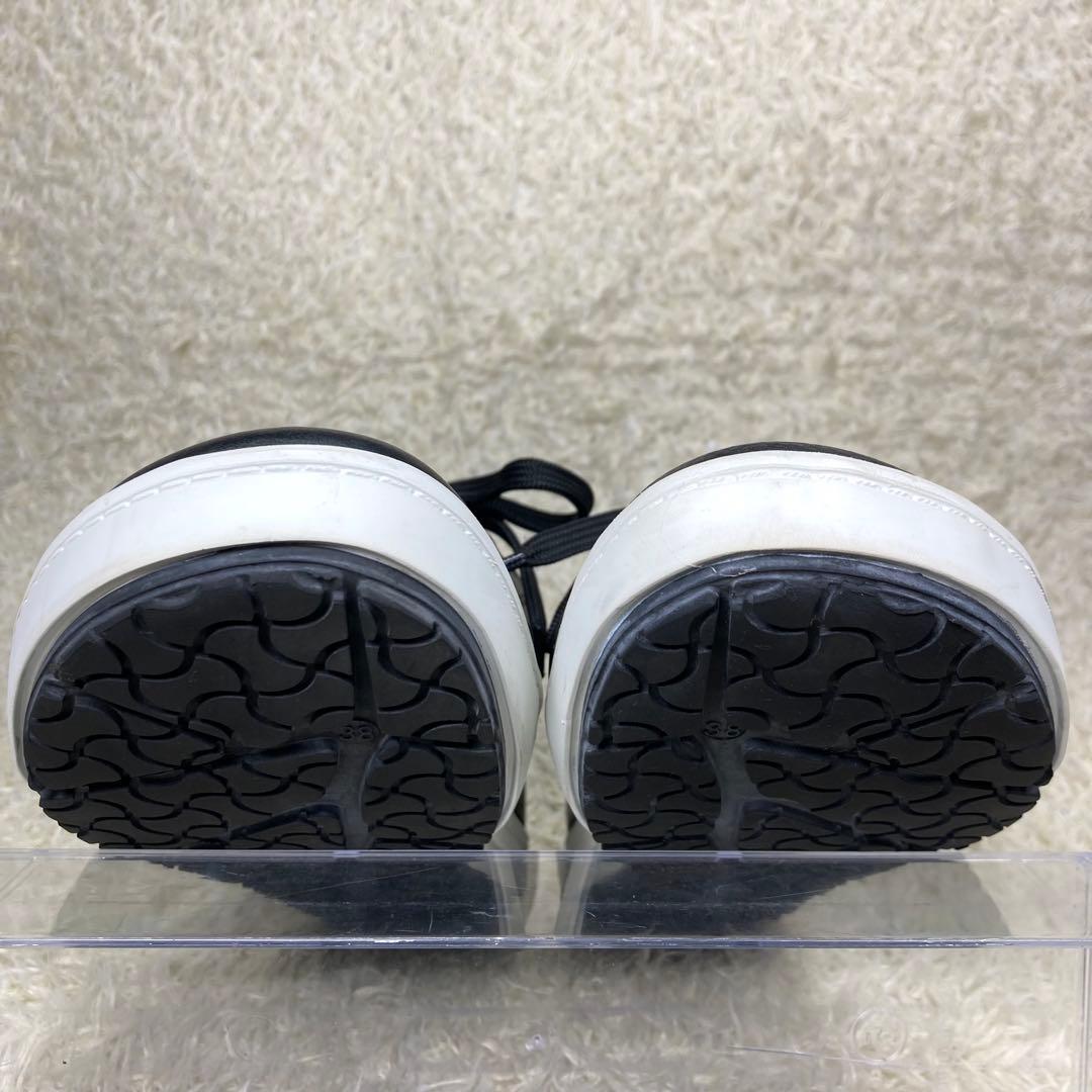 『未使用級』ビルケンシュトック　職業靴　QO500 レザースニーカー　ブラック