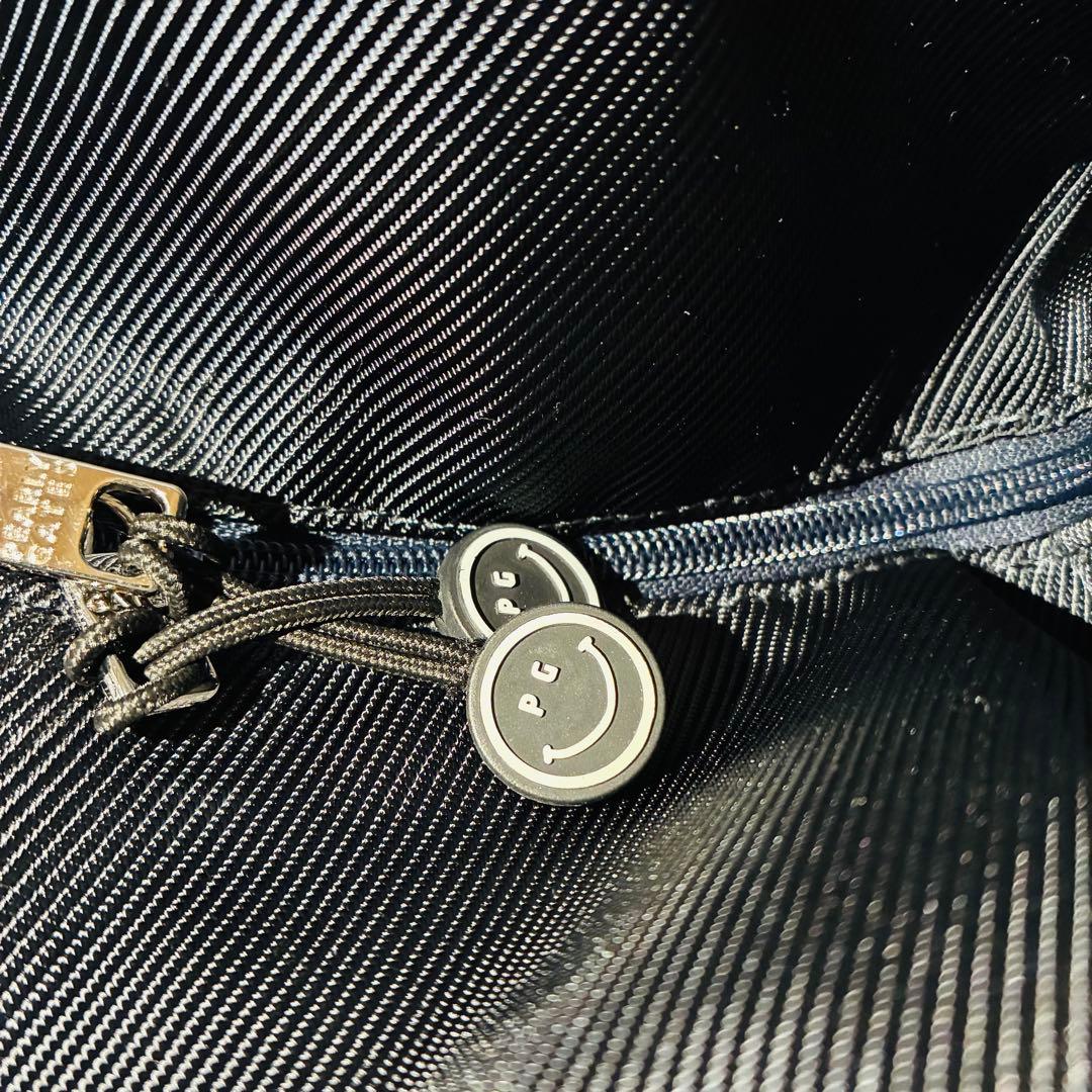 新品未使用　パーリーゲイツ　ロッカーバッグ　ロゴ総柄　ニコちゃん　PG 大容量