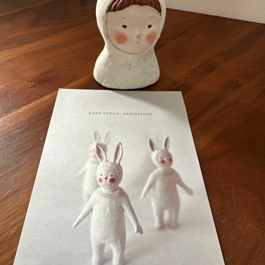 鈴木佳世　置物　アート　益子焼き