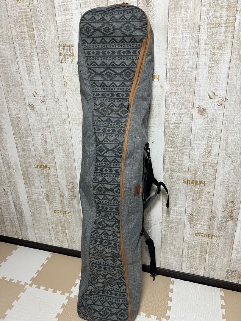 KISSMARK スノーボード 赤黒波模様