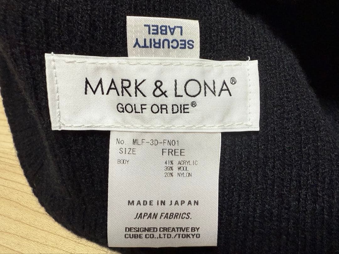 MARK&LONA ネックウォーマー