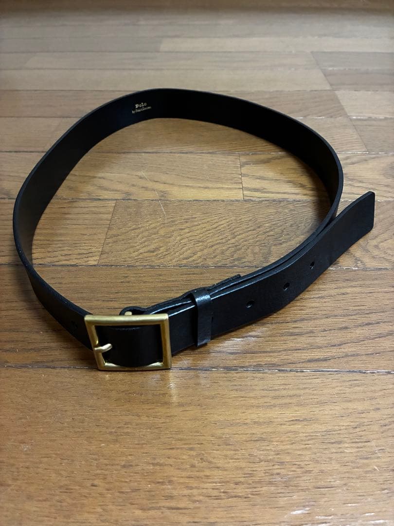 Polo Ralph Lauren ブラックレザー新品未使用