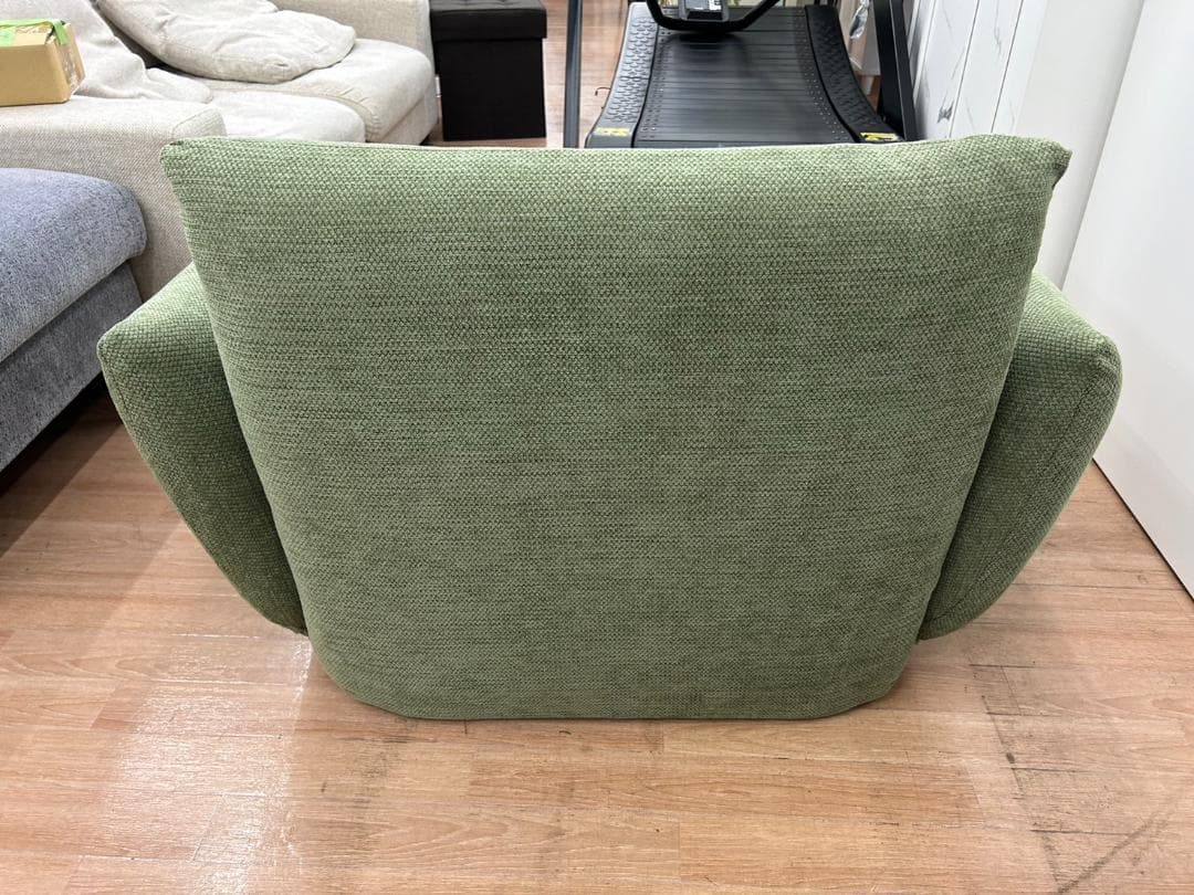 【福岡市限定】1人掛けリクライニングソファ 無印良品 フロアソファ