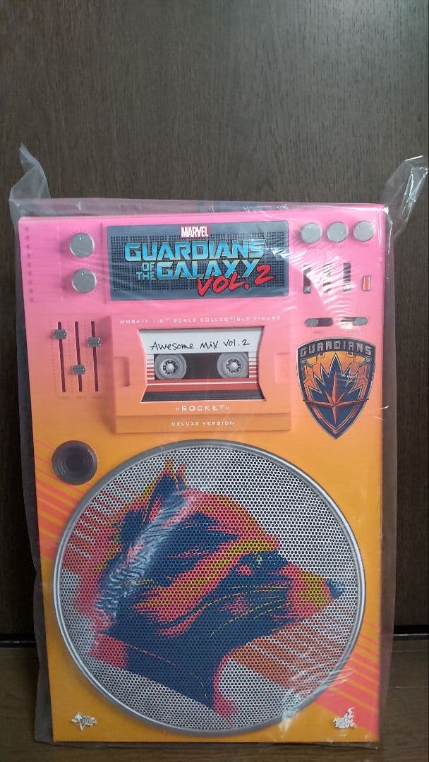 ホットトイズ　DX版　ロケット　ガーディアンズオブギャラクシー2