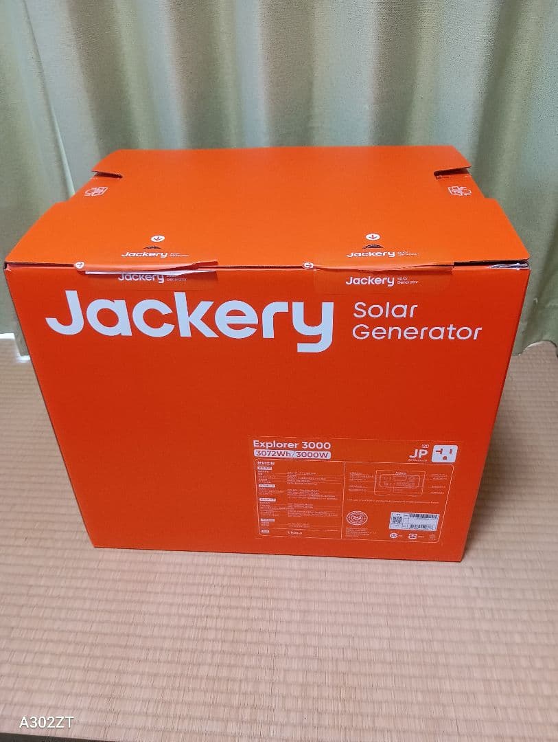 ポータブル電源3000new+キャリーカート+ ソーラーパネル200Ｗ1枚セット