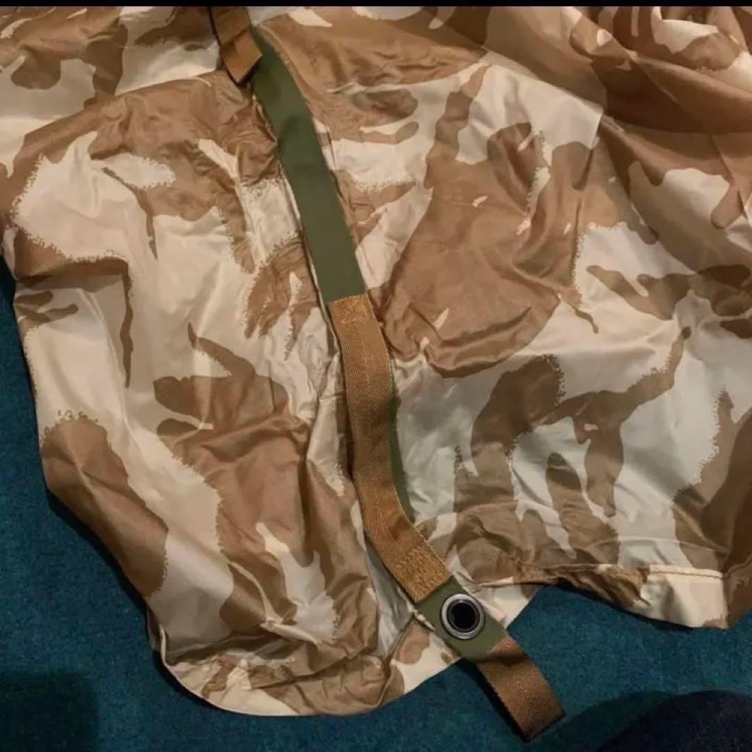 希少 デッドストック新品未使用 イギリス軍 デザートカモ タープ 2枚セット