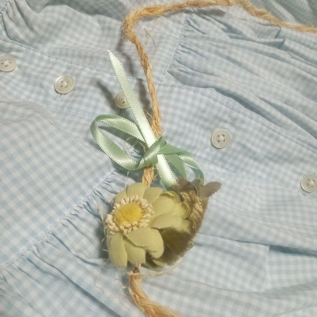 ワンダフルワールド　雛菊とすみれコサージュベルト