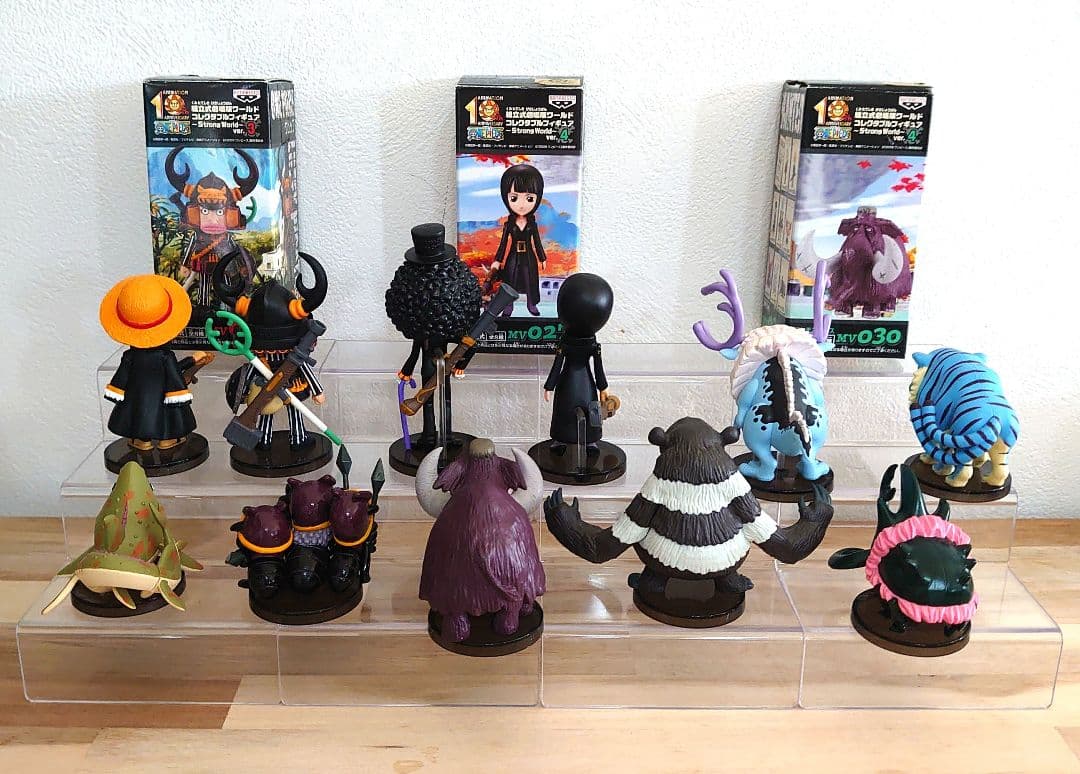 ワンピース ワールドコレクタブル ストロングワールド 劇場版 vol.3,4