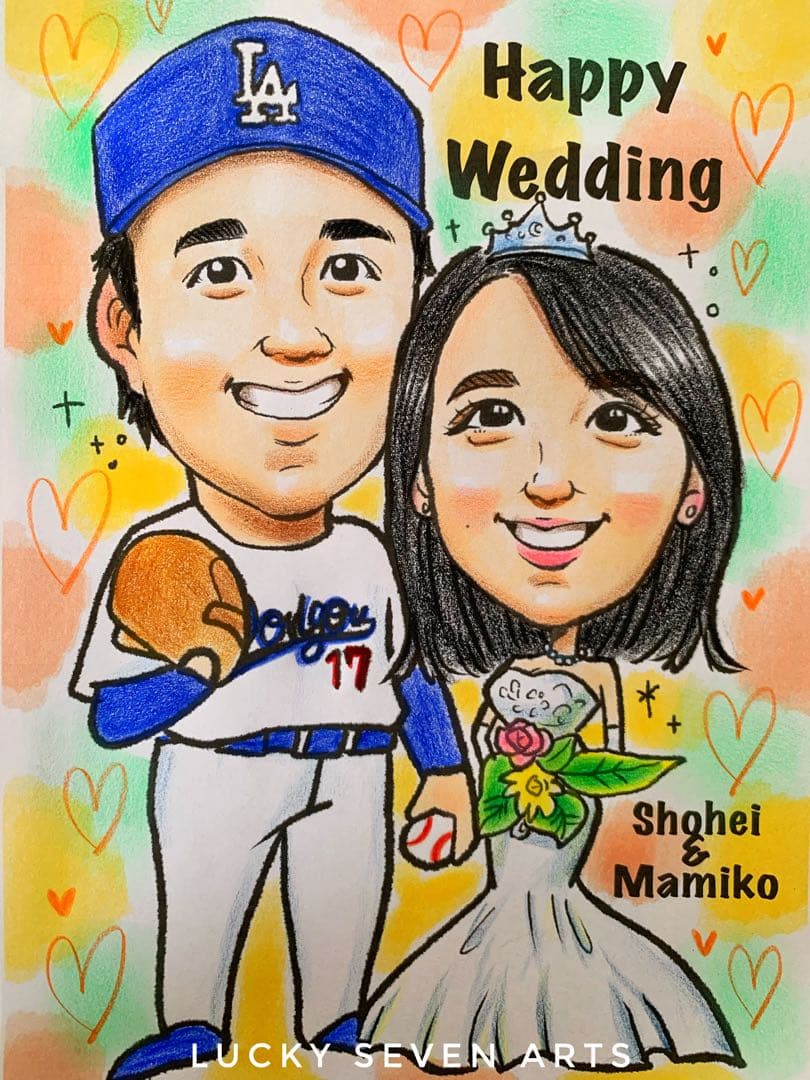 似顔絵オーダー