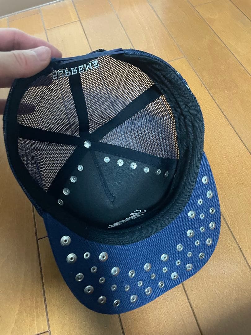 Supreme b.b.simon スタッズキャップ