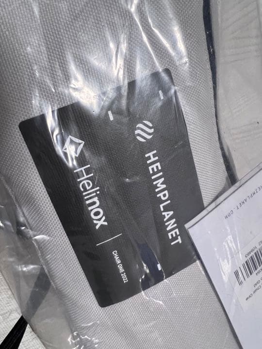 【新品未使用】ヘイムプラネット×ヘリノックス チェアワン2022