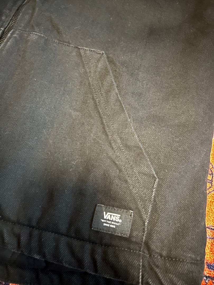 VANS FAST AND LOOSE ブラックデニムベスト