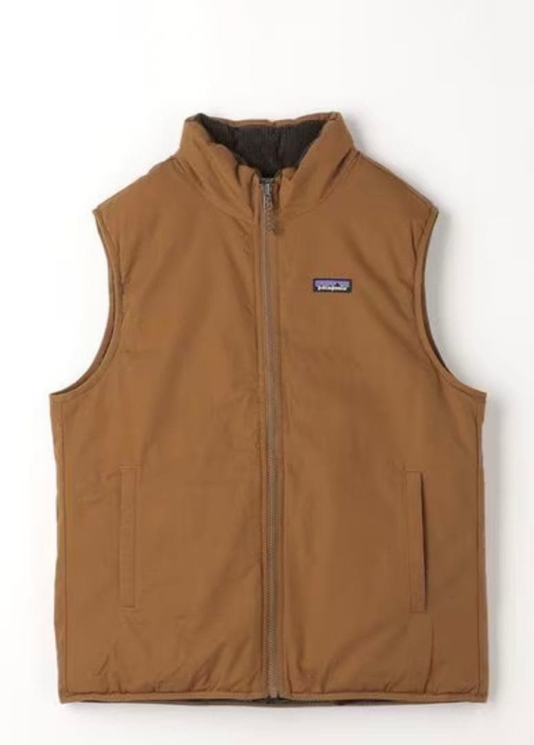 Patagonia 　リバーシブル・コットン・ダウン・ベスト
