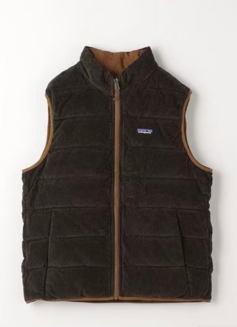Patagonia 　リバーシブル・コットン・ダウン・ベスト