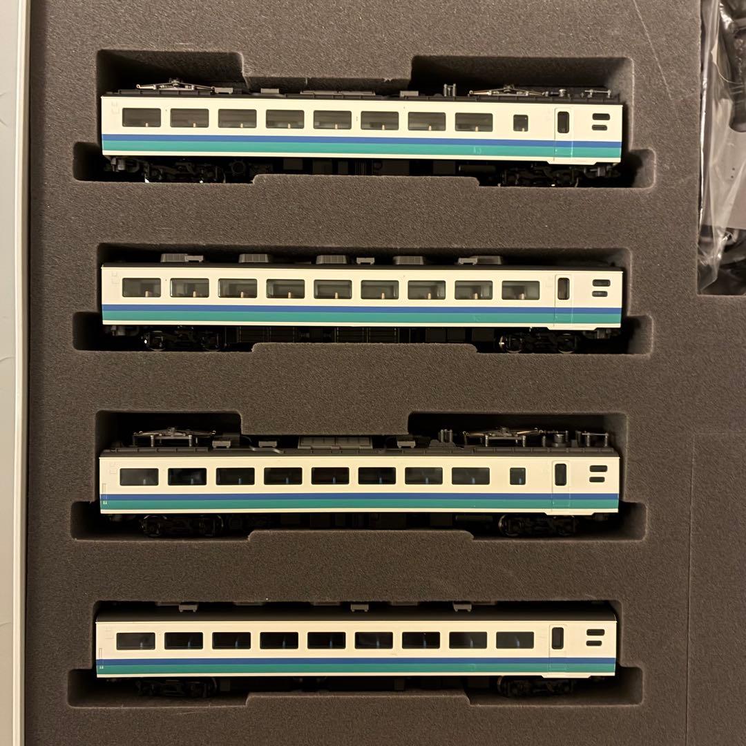 【 ジャンク品 】　485系　上沼垂色　中間車　4両セット