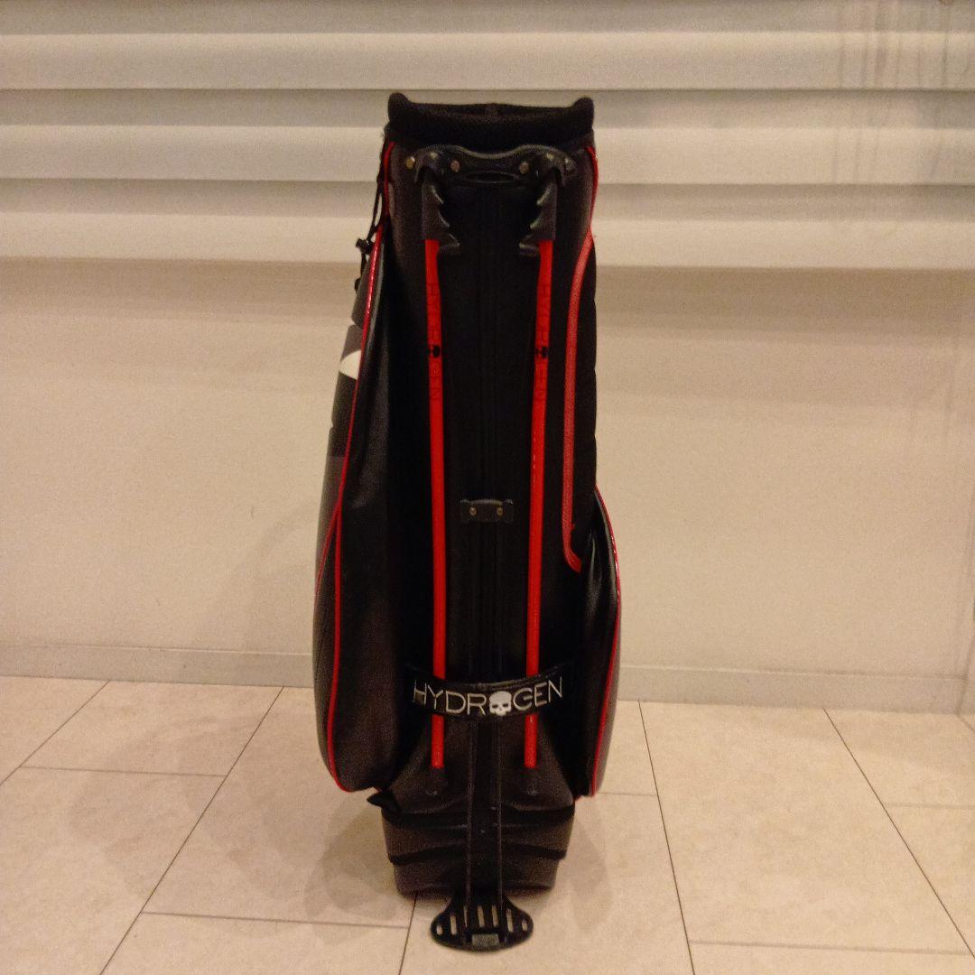 ハイドロゲン　キャディーバッグ、ヘッドカバー4個付き