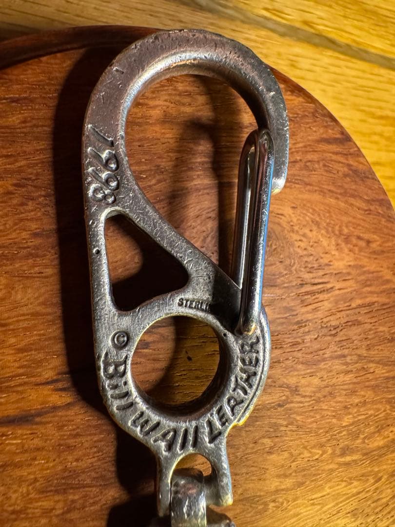 Bill Wall Leather オールドクリップキーチェーン　シルバー