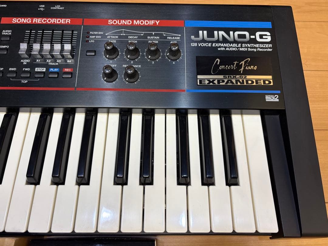 Roland JUNO-G 追加サウンド付 付属品有