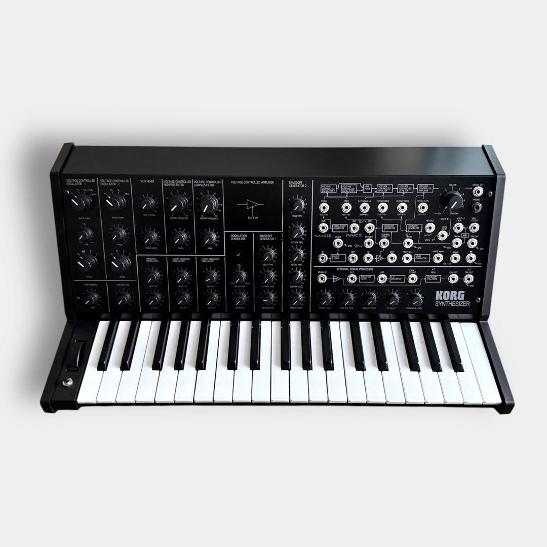 korg ms-20 mini 新品未使用＋専用ケース セミモジュラーシンセ